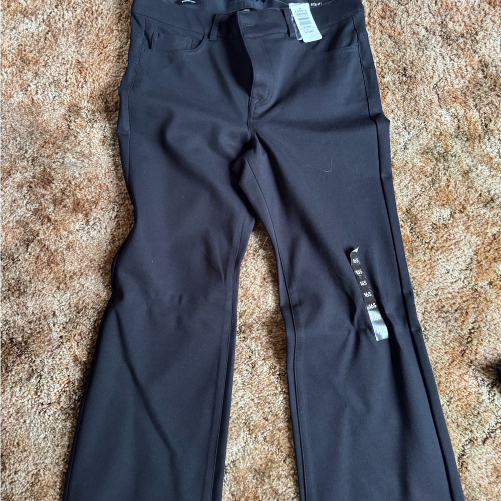 Torrid Black Boot Cut Pants